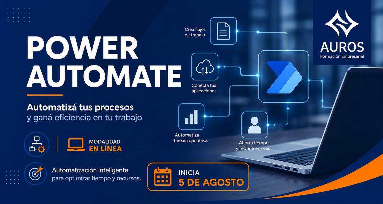 AUTOMATIZACIÓN DE PROCESOS CON  MICROSOFT POWER AUTOMATE