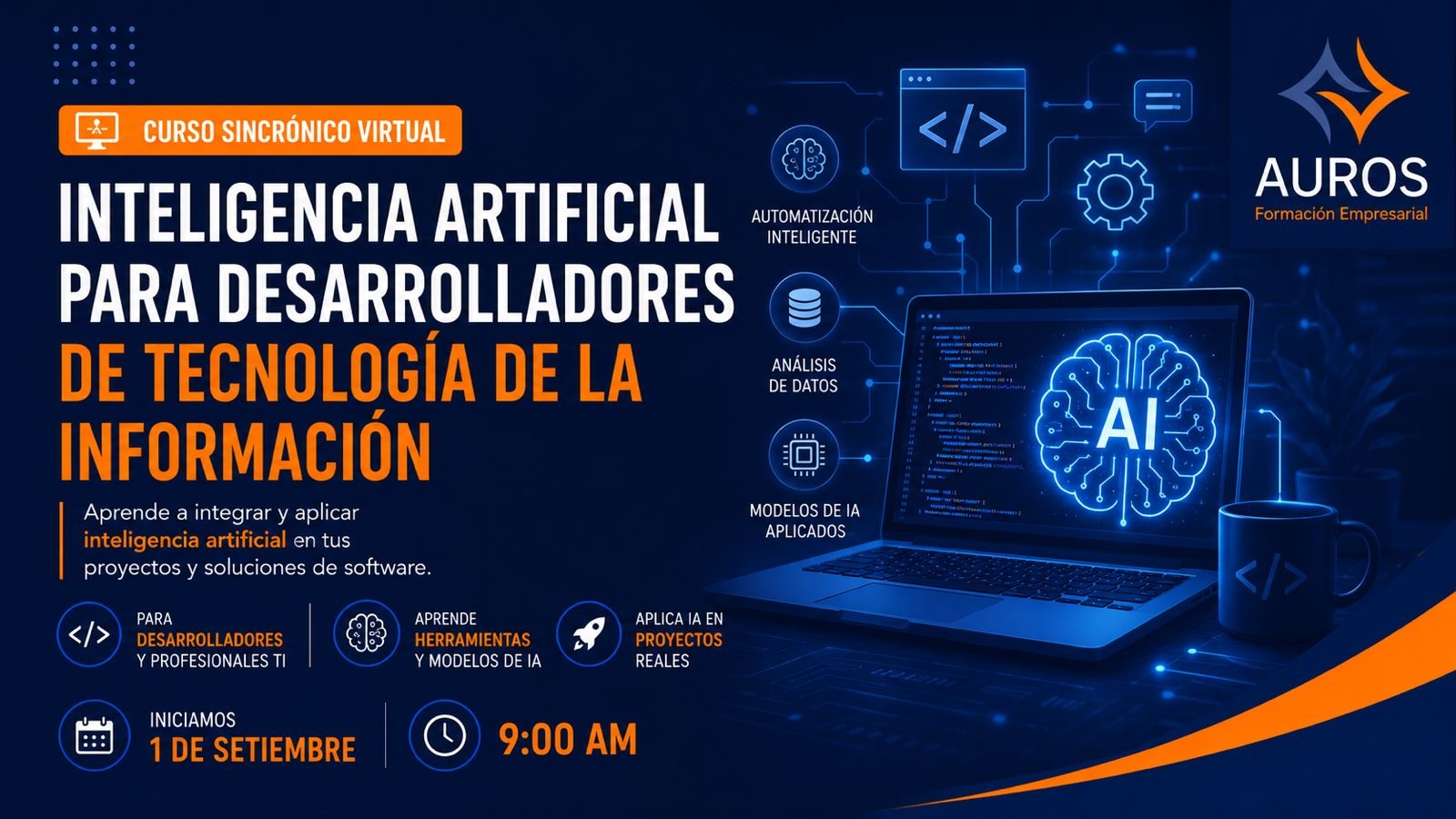 Inteligencia Artificial para Desarrolladores de Tecnologías de la Información