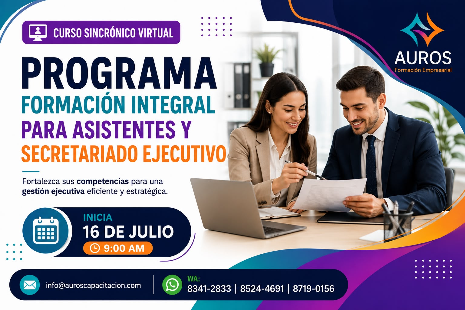 Formación Integral para Asistentes y Secretariado Ejecutivo