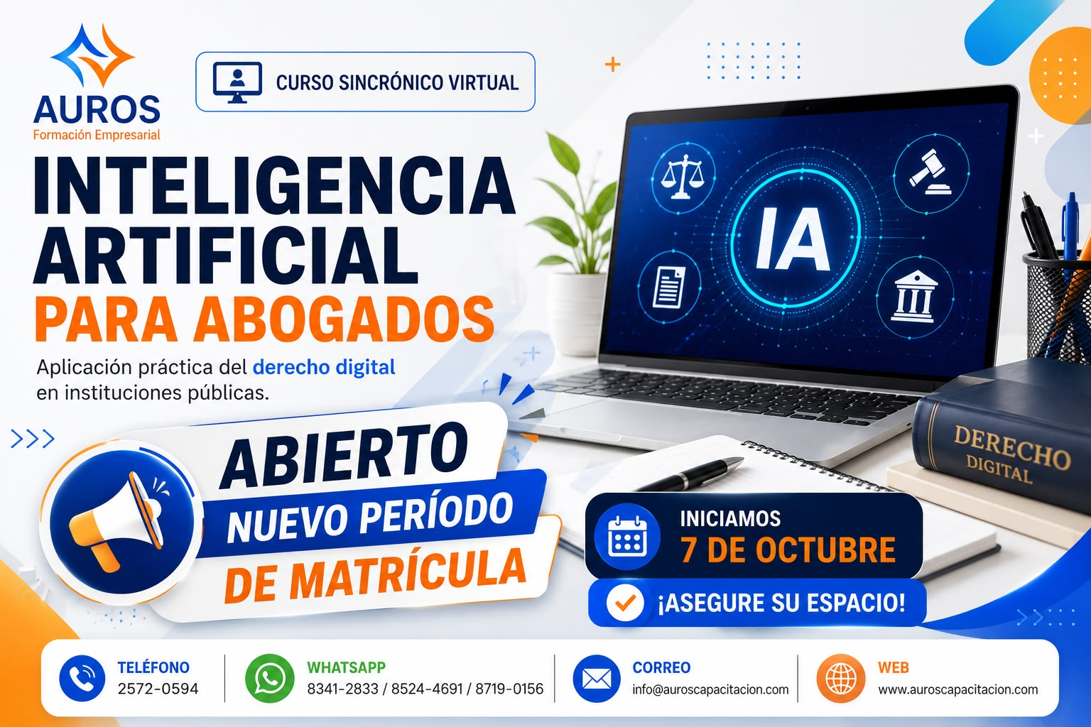 Inteligencia Artifical para Abogados, segundo curso