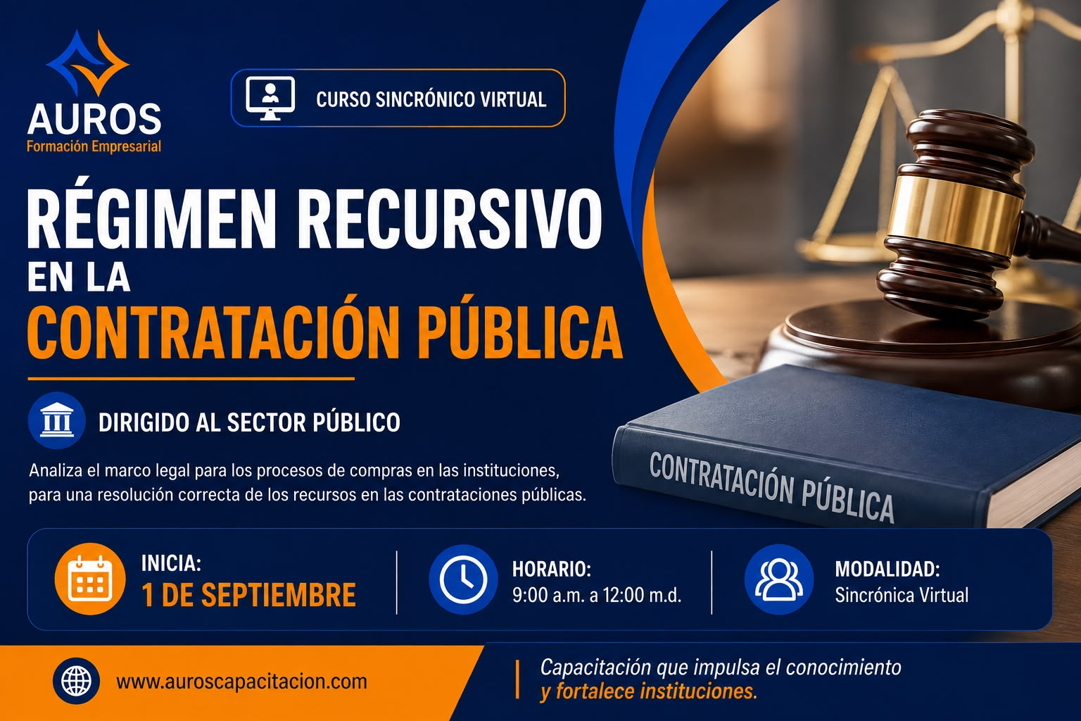  Régimen recursivo en la contratación pública  dirigido al sector público