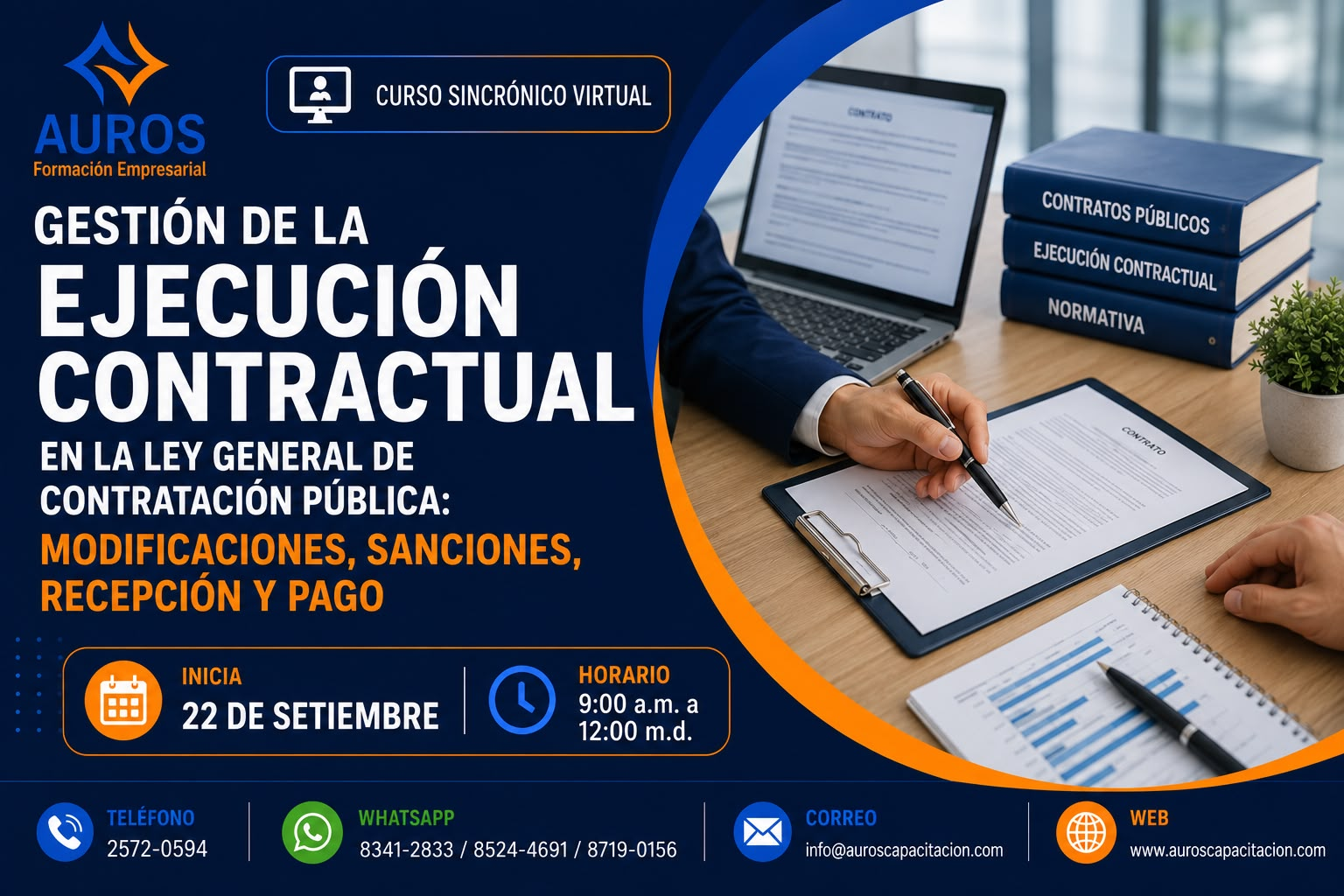 Gestión de la Ejecución Contractual en la Ley General de Contratación Pública: modificaciones, sanciones, recepción y pago
