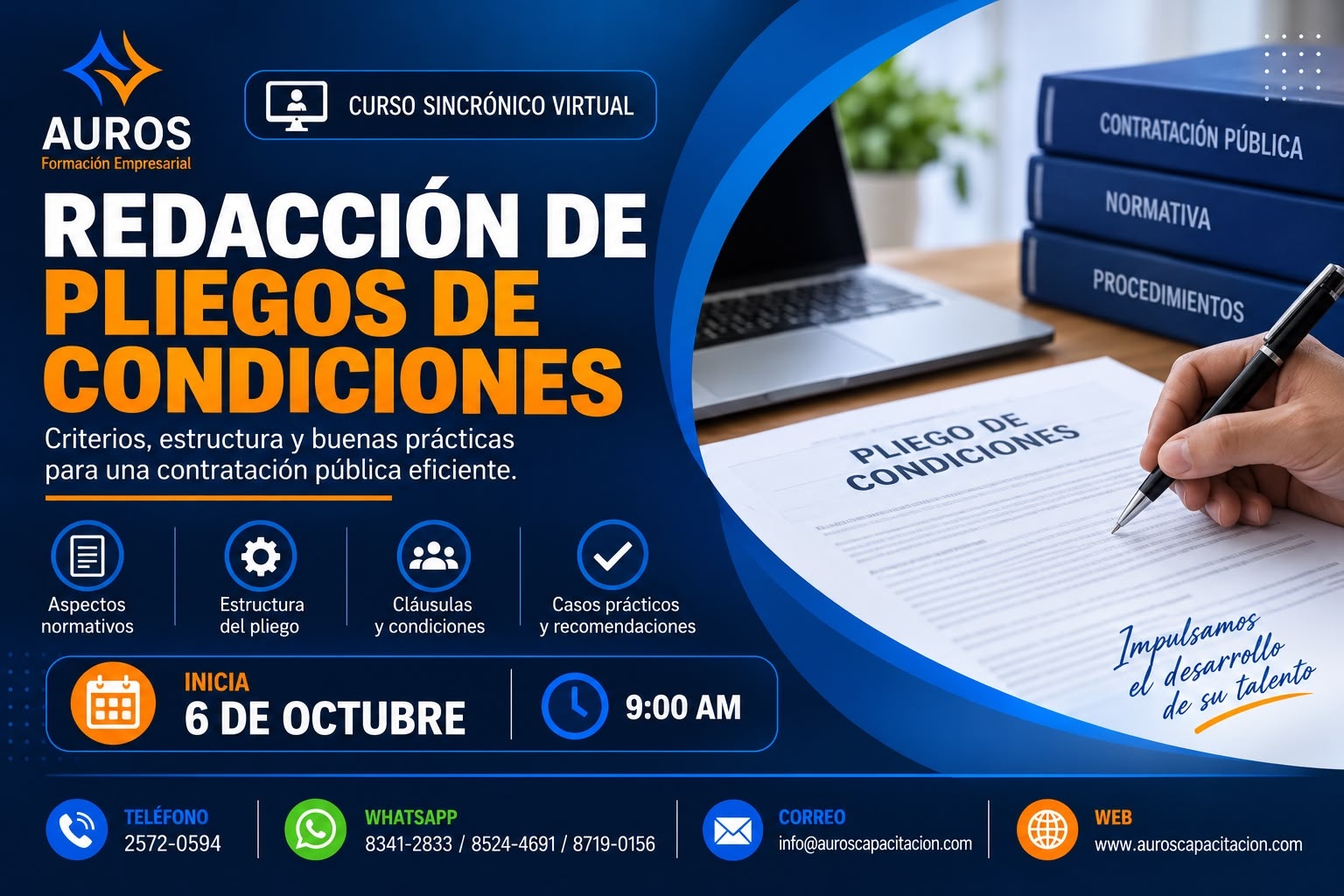 Curso 2: Redacción de Pliegos de Condiciones