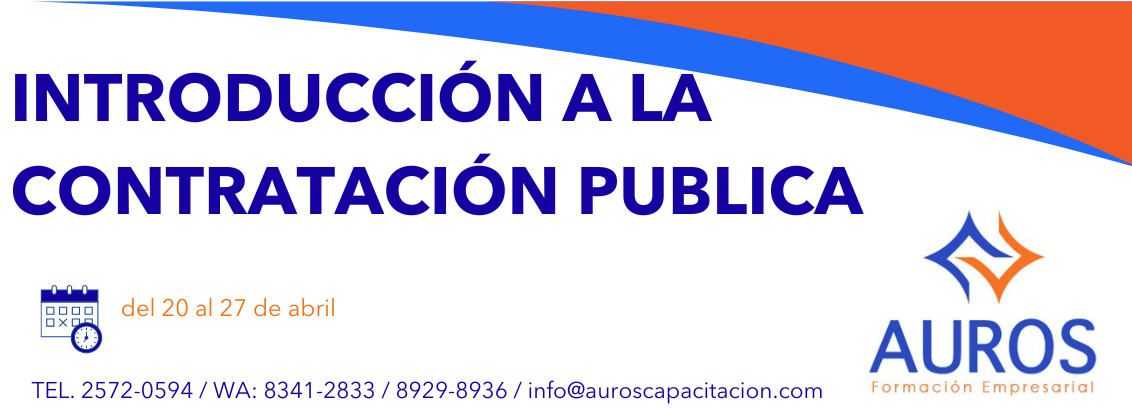 Introducción a la Contratación Pública