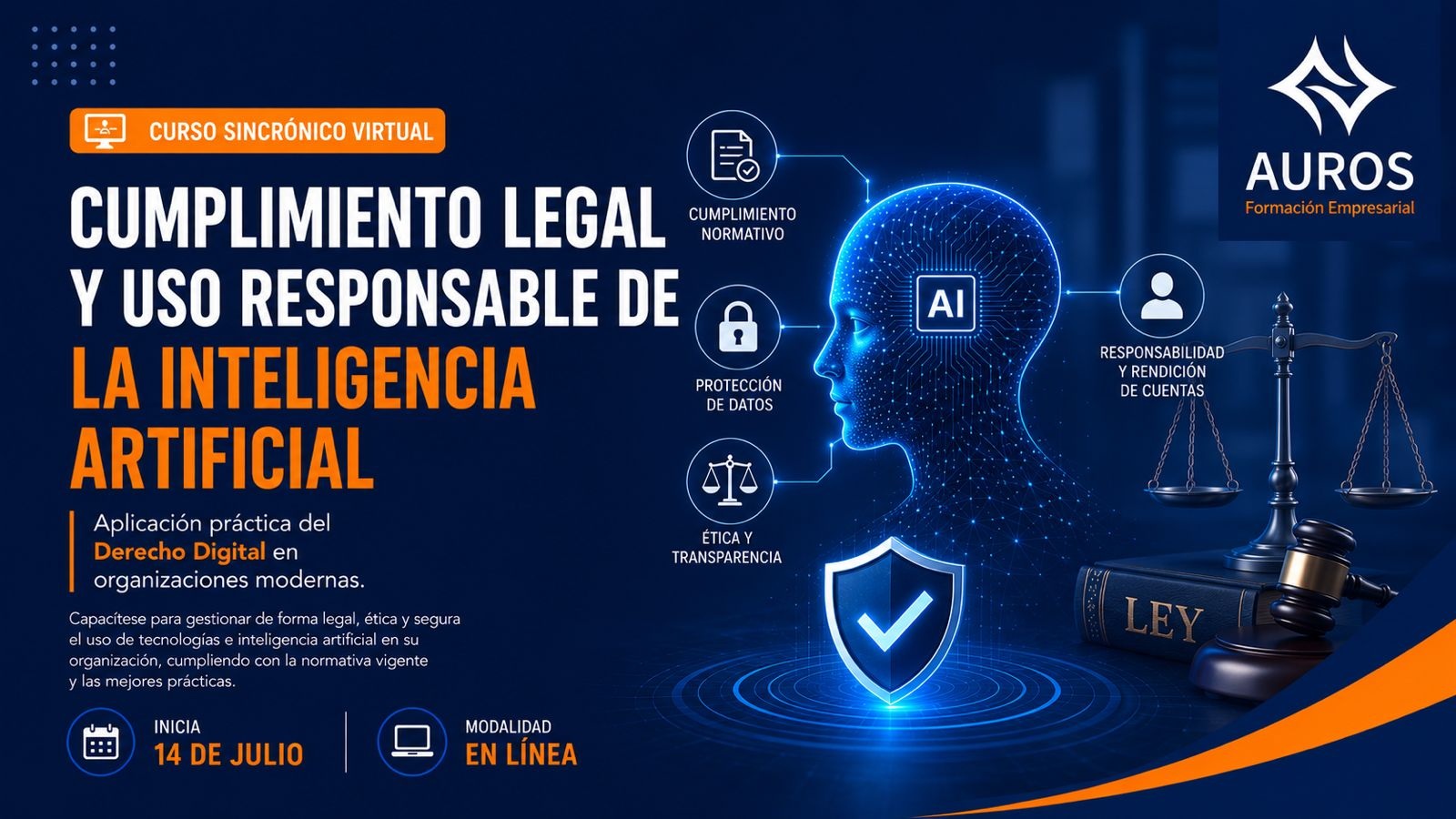 Cumplimiento Legal y Uso Responsable de la Inteligencia Artificial: Aplicación práctica del Derecho Digital en instituciones públicas